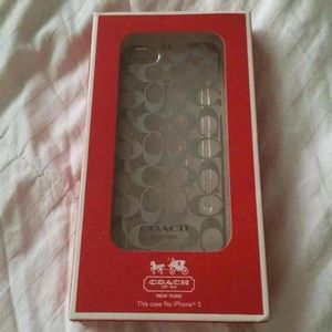 Coach Silver C’s iPhone 5/5S Case